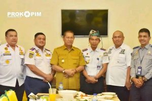 Bahas Penyelenggaraan Perhubungan di Inhil, Wabup H. Syamsuddin Uti Melakukan Pertemuan Dengan Kepala BPTD Wilayah IV Riau-Kepri.