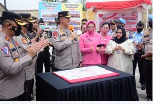 Kapolda Riau Gelar Kunker di Kecamatan Mandau Kabupaten Bengkalis