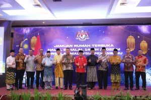 Bupati Bengkalis Hadiri Jamuan Rumah Terbuka, Halal Bihalal Konsulat Malaysia di Pekanbaru
