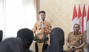 Gelar Silaturahmi dengan Bujang dan Dara, Bupati Rohil Minta Juara Finalis Diberi Beasiswa