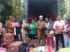 12 Unit Rumah Kebakaran, Bupati Kasmarni melalui Dinas Sosial Bengkalis Salurkan Bantuan di Desa Pamesi