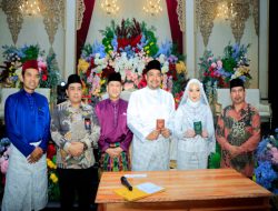 Pj Bupati Kampar Hadiri Akad Nikah Tengku Dedy Ardiansyah dengan Glien Exsel Julio Marshanda Bersama Ustadz Abdul Somad