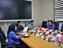 Bahas Program dan Anggaran, Komisi I DPRD Kampar Rapat Dengar Pendapat dengan Kominfo Sandi Kampar. 