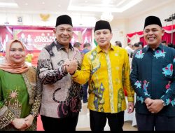 Bupati Kasmarni Hadiri Kenal Pamit Kapolda Riau: Selamat Datang Pak Hery Herjawan dan Selamat Bertugas Ditempat yang Baru Pak Mohammad Iqbal