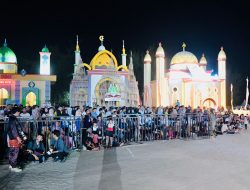 Momen Langka Penuh Berkah, Lautan Manusia Padati Malam Penutupan MTQ ke-43 Tingkat Provinsi Riau di Bengkalis