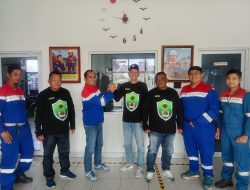 Hulubalang Tameng Adat LAMR Kecamatan Bukit Batu Jalin Silaturahmi Ramadhan Dengan Pertamina Marine Sungai Pakning