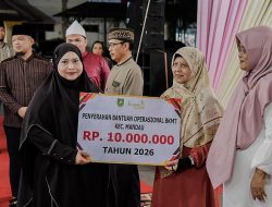 Tabligh Akbar 1 Muharram di Mandau, Bupati Kasmarni Ajak Masyarakat Bersatu Bangun Bengkalis
